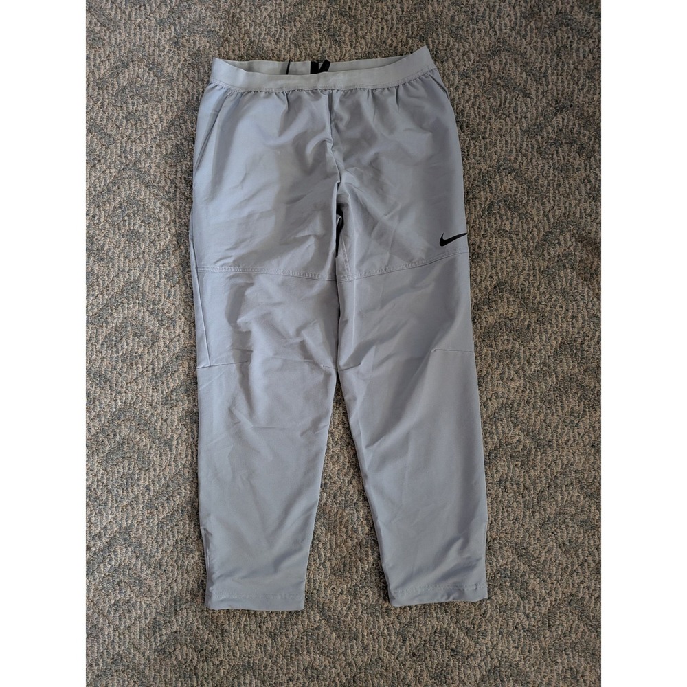 Nike Pro Flex Vent Max Training Pants Grey Mens Large DQ6591-073